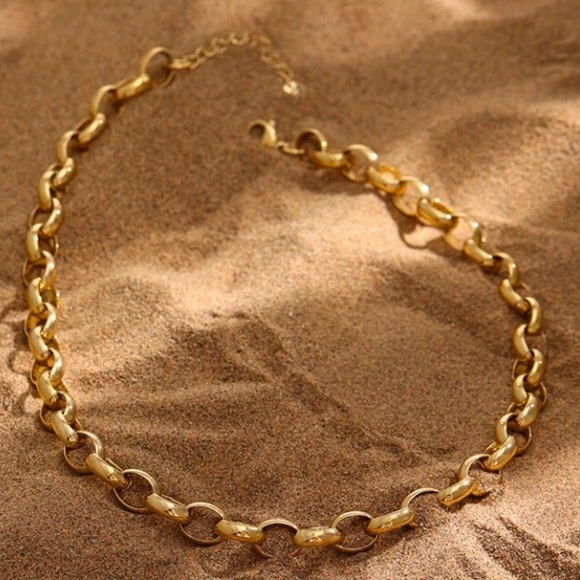 🌟Gold plated Chain Necklace - Picture 5 of 7